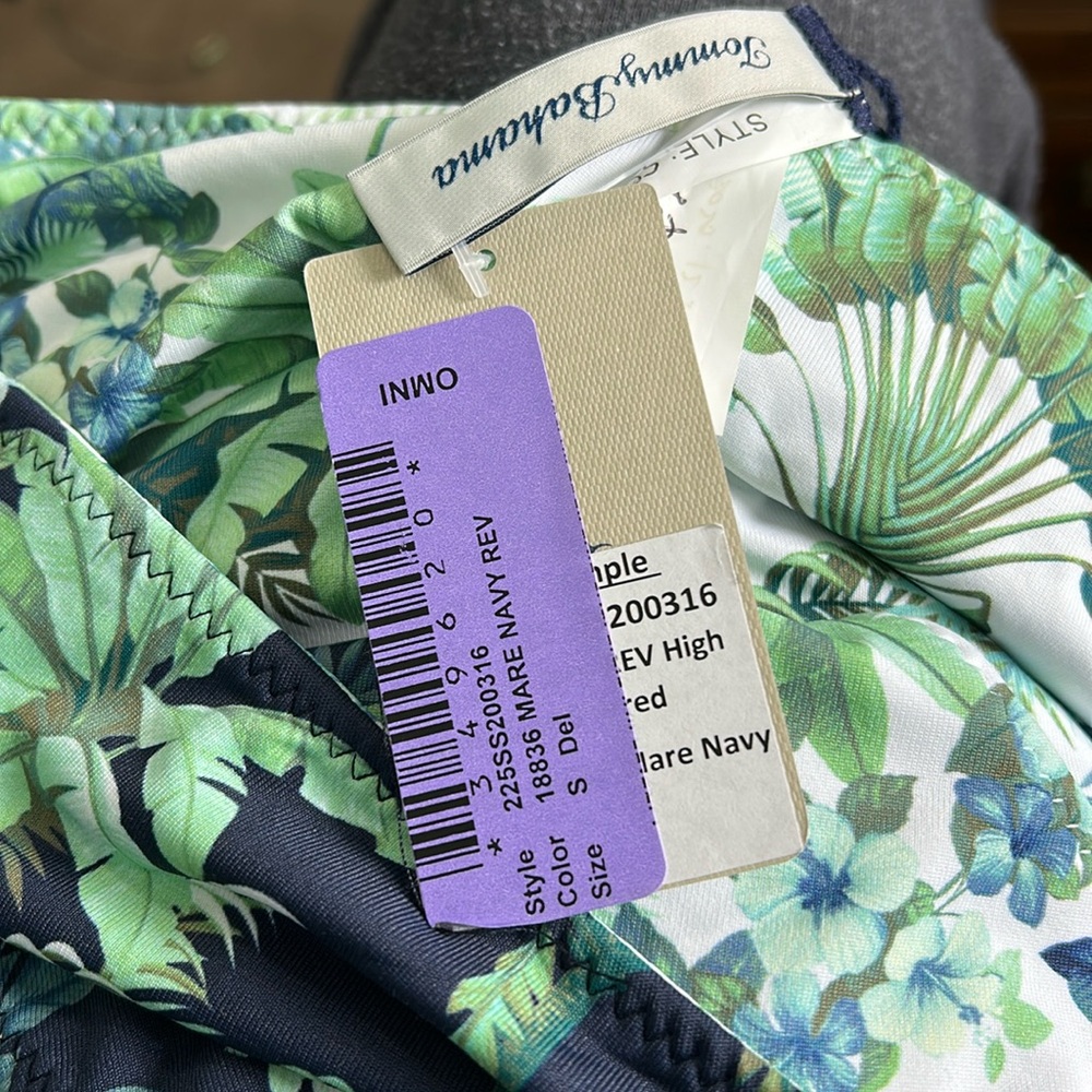 Tommy Bahama Palm Modern reversible high waist Hipster - Small - New - Picture 6 of 6
